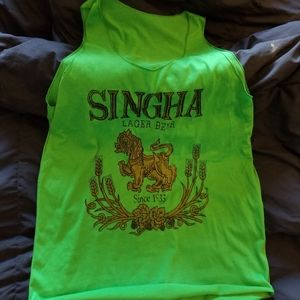 Singha lager beer tank (from Thailand)